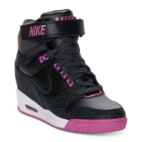 high top wedge sneakers Nike